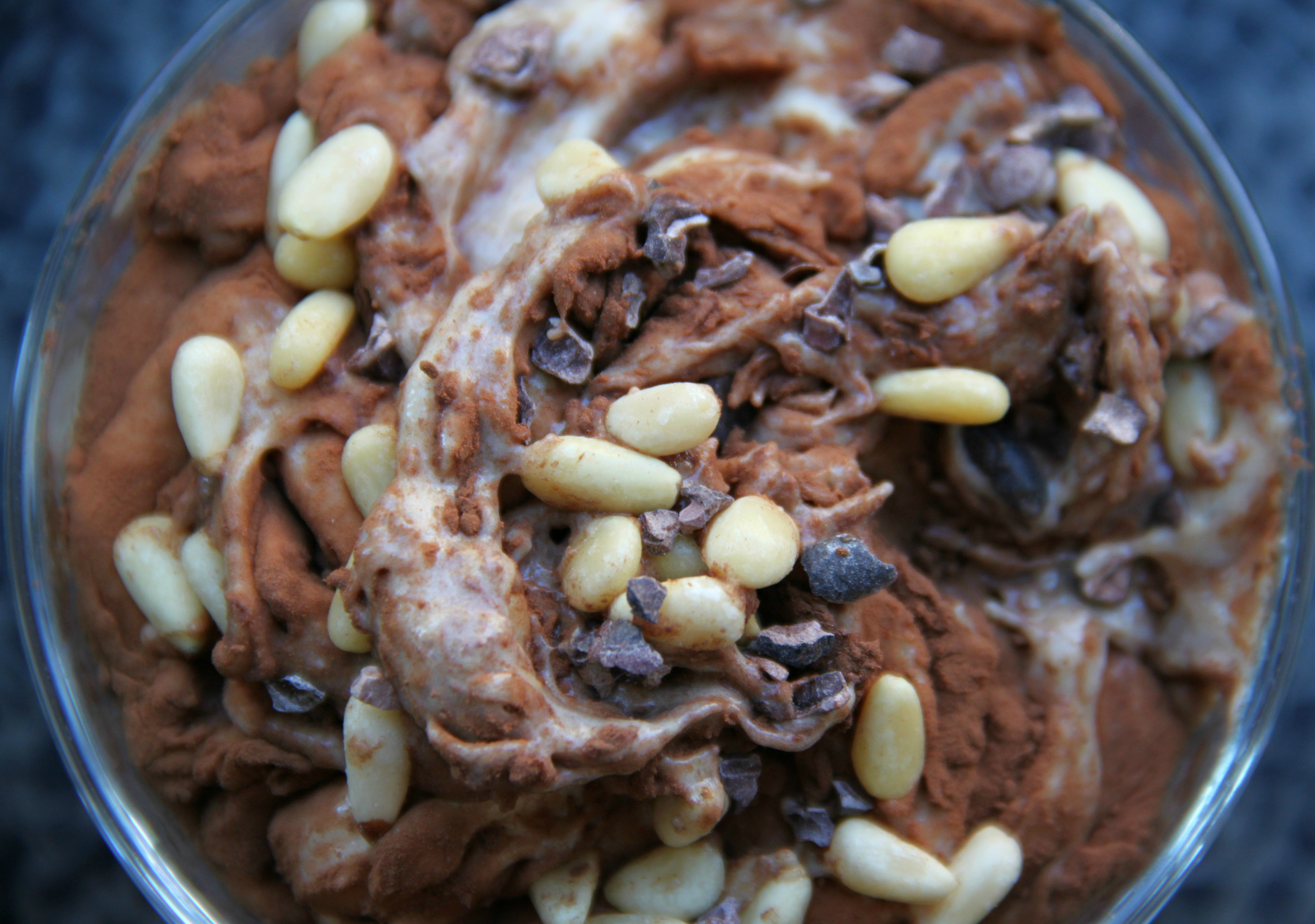 Nicecream - chokolade/peanutbutter swirl