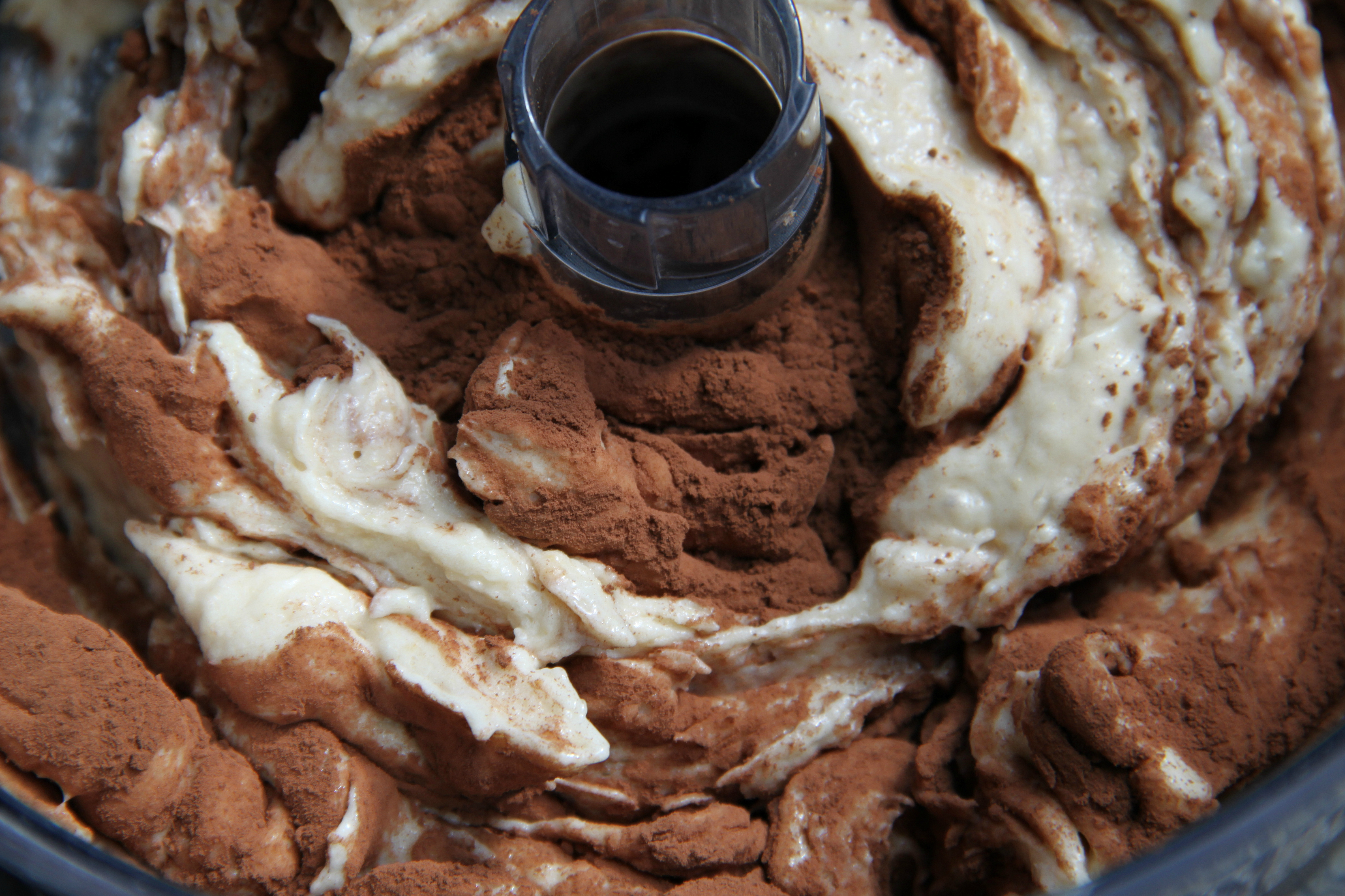 Nicecream - chokolade/peanutbutter swirl