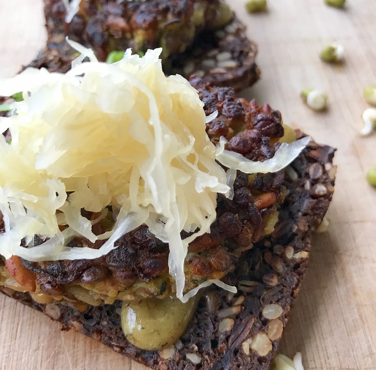 Frikadeller med squash & grønne linser