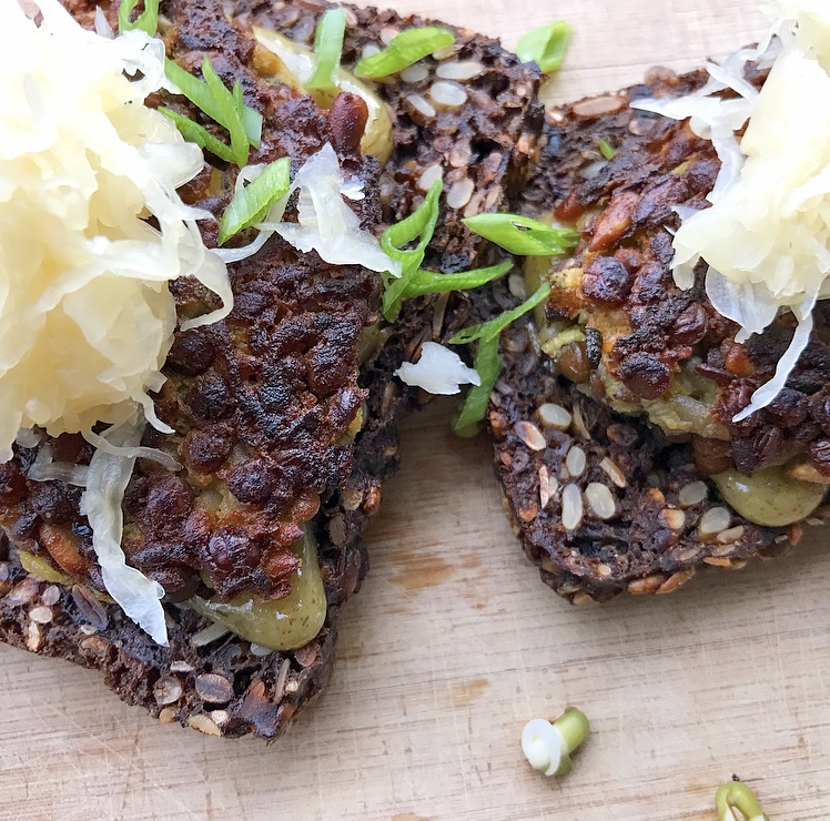 Frikadeller med squash & grønne linser