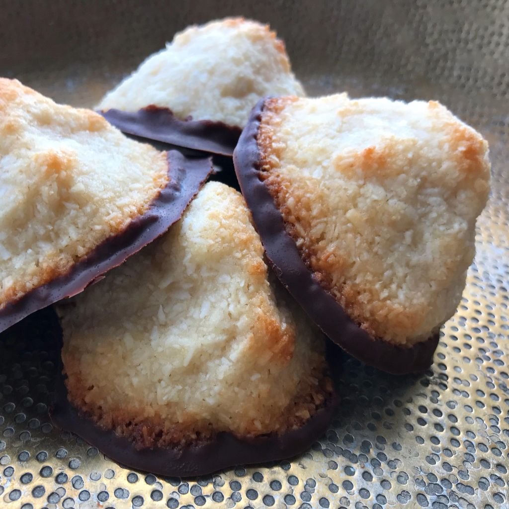 Veganske kokosmakroner